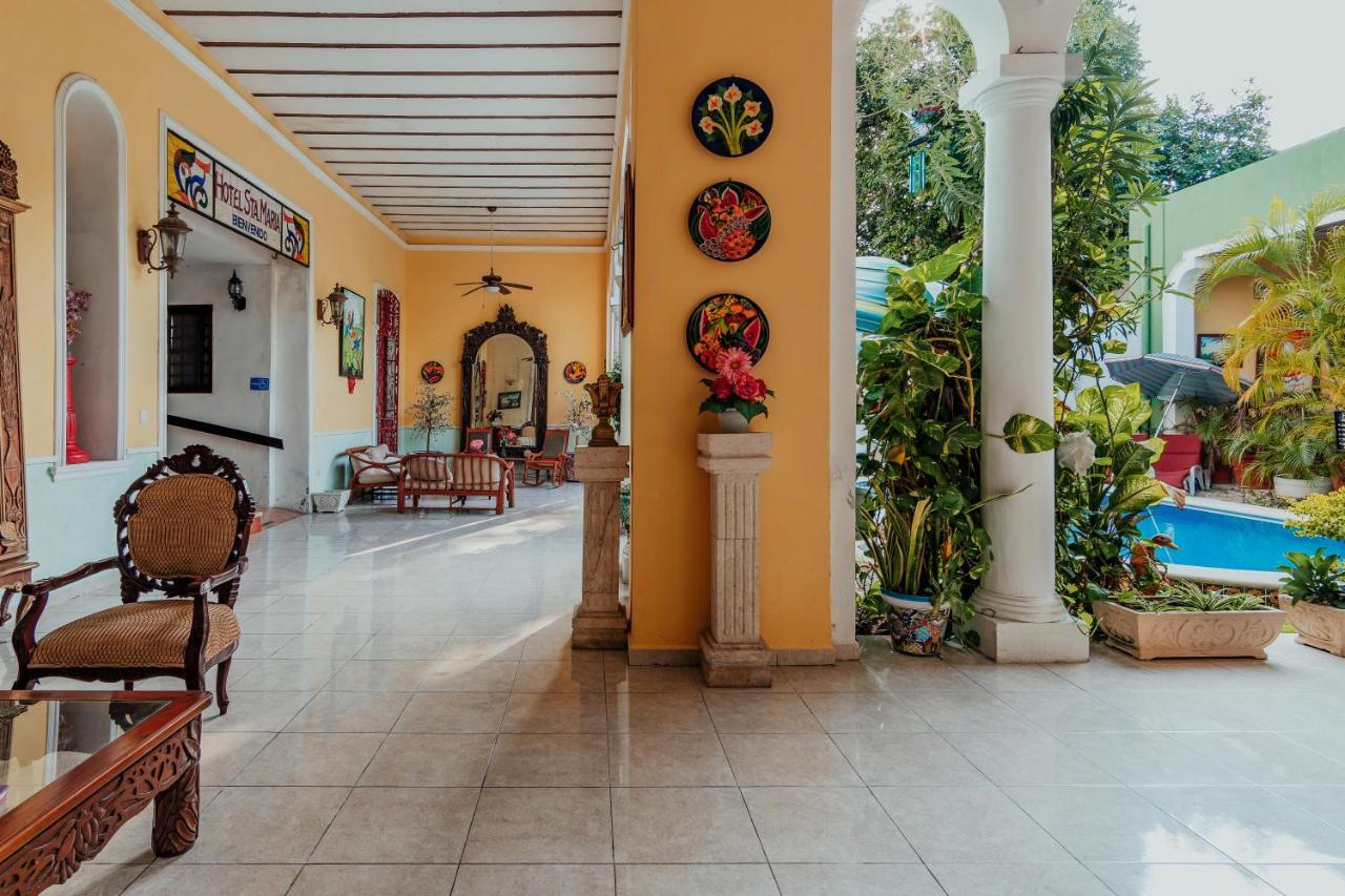 Hotel Santa Maria Mérida Exteriör bild